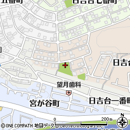 新日吉台公園周辺の地図