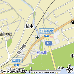 愛知県豊川市東上町柿木15周辺の地図