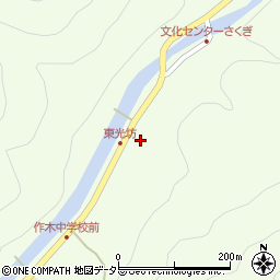 広島県三次市作木町下作木828周辺の地図
