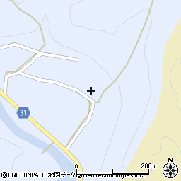 岡山県加賀郡吉備中央町美原128周辺の地図