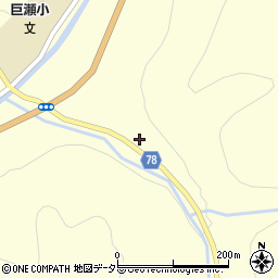 岡山県高梁市巨瀬町961周辺の地図