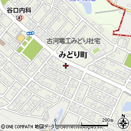 三重県亀山市みどり町8周辺の地図