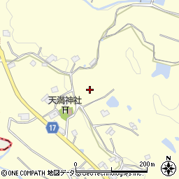 兵庫県神戸市北区大沢町（簾）周辺の地図