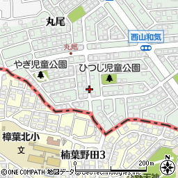 京都府八幡市西山和気周辺の地図