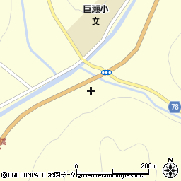 岡山県高梁市巨瀬町821周辺の地図