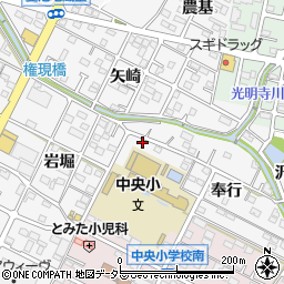 愛知県額田郡幸田町菱池奉行78周辺の地図