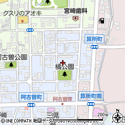 三重県鈴鹿市阿古曽町10-22周辺の地図