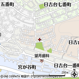 大阪府高槻市日吉台六番町36-24周辺の地図