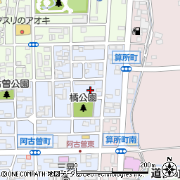 三重県鈴鹿市阿古曽町10-18周辺の地図