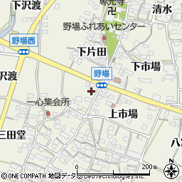 愛知県額田郡幸田町野場上片田39周辺の地図