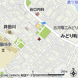 三重県亀山市みどり町58周辺の地図