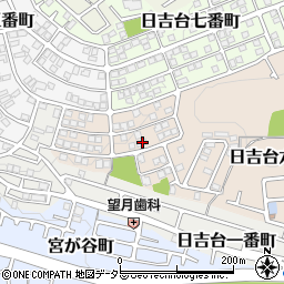 大阪府高槻市日吉台六番町36-22周辺の地図