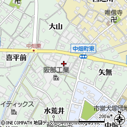阪部工業株式会社　第二工場周辺の地図