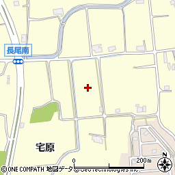 兵庫県神戸市北区長尾町宅原周辺の地図
