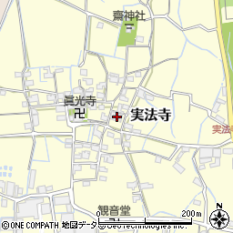 兵庫県姫路市実法寺262周辺の地図