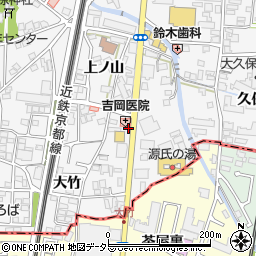 上ノ山吉岡医院周辺の地図