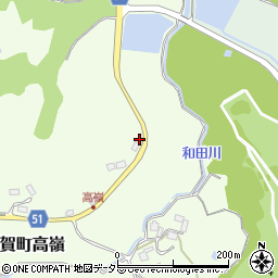 滋賀県甲賀市甲賀町高嶺484-1周辺の地図