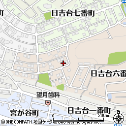 大阪府高槻市日吉台六番町36-17周辺の地図