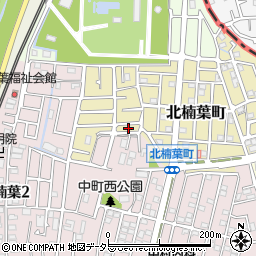 大阪府枚方市北楠葉町8周辺の地図