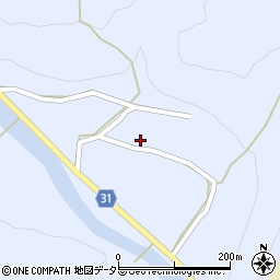 岡山県加賀郡吉備中央町美原186周辺の地図