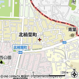 大阪府枚方市北楠葉町27周辺の地図