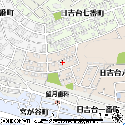 大阪府高槻市日吉台六番町36-6周辺の地図