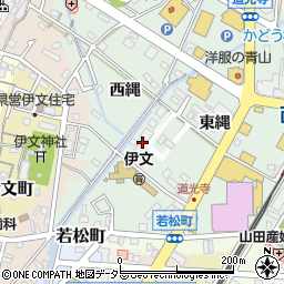 愛知県西尾市道光寺町周辺の地図