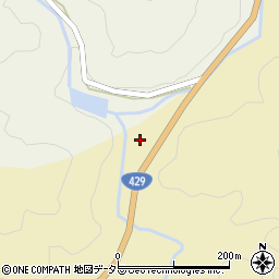 岡山県加賀郡吉備中央町下加茂989周辺の地図