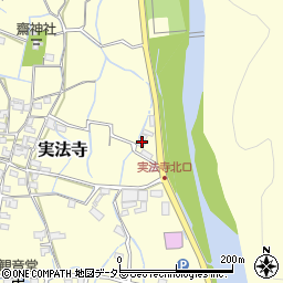 兵庫県姫路市実法寺524周辺の地図