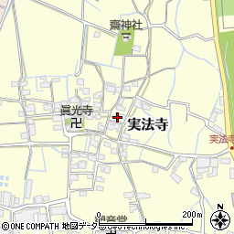 兵庫県姫路市実法寺244周辺の地図