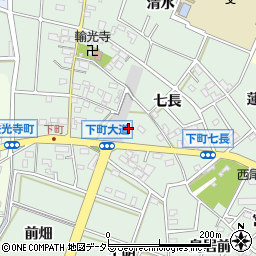 〒445-0891 愛知県西尾市下町の地図