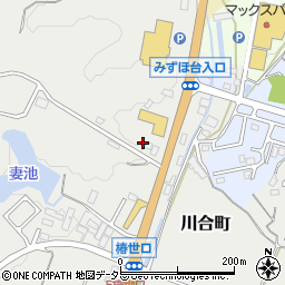 三重県亀山市川合町1197周辺の地図