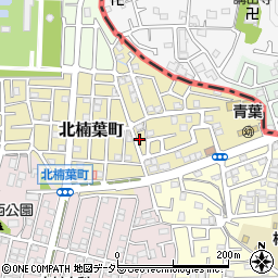 大阪府枚方市北楠葉町34周辺の地図