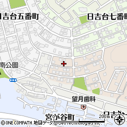 大阪府高槻市日吉台六番町39-16周辺の地図