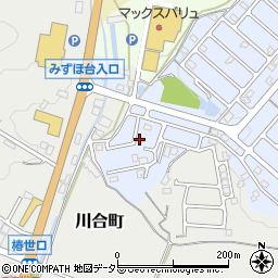 三重県亀山市みずほ台1119-57周辺の地図