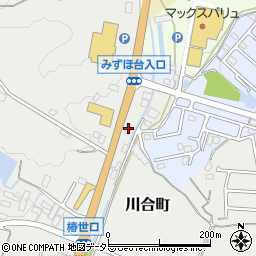 三重県亀山市川合町1188周辺の地図