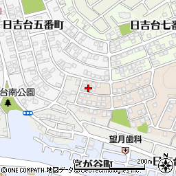 大阪府高槻市日吉台六番町39-19周辺の地図