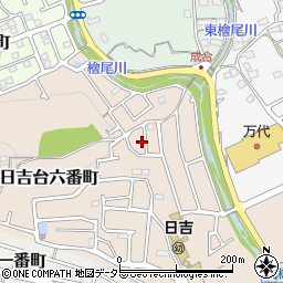 大阪府高槻市日吉台六番町60-11周辺の地図