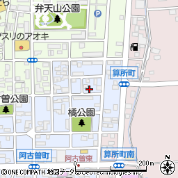 三重県鈴鹿市阿古曽町9-18周辺の地図