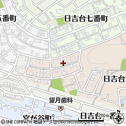 大阪府高槻市日吉台六番町40-23周辺の地図