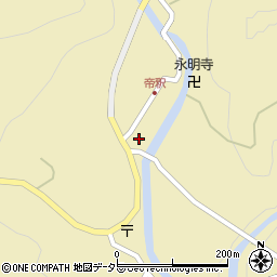 広島県庄原市東城町帝釈未渡2112周辺の地図