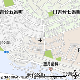 大阪府高槻市日吉台六番町39-6周辺の地図