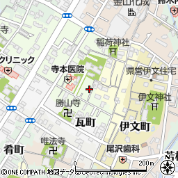 愛知県西尾市大給町51周辺の地図