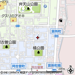 三重県鈴鹿市阿古曽町9-21周辺の地図