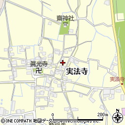 兵庫県姫路市実法寺243周辺の地図