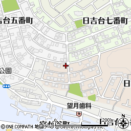 大阪府高槻市日吉台六番町39-7周辺の地図