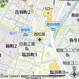 西松屋碧南店周辺の地図