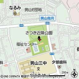 京都府八幡市男山笹谷1周辺の地図
