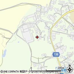 滋賀県甲賀市信楽町江田607-25周辺の地図