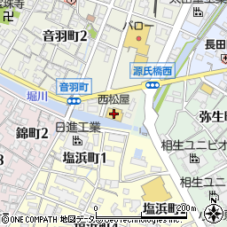 西松屋碧南店周辺の地図
